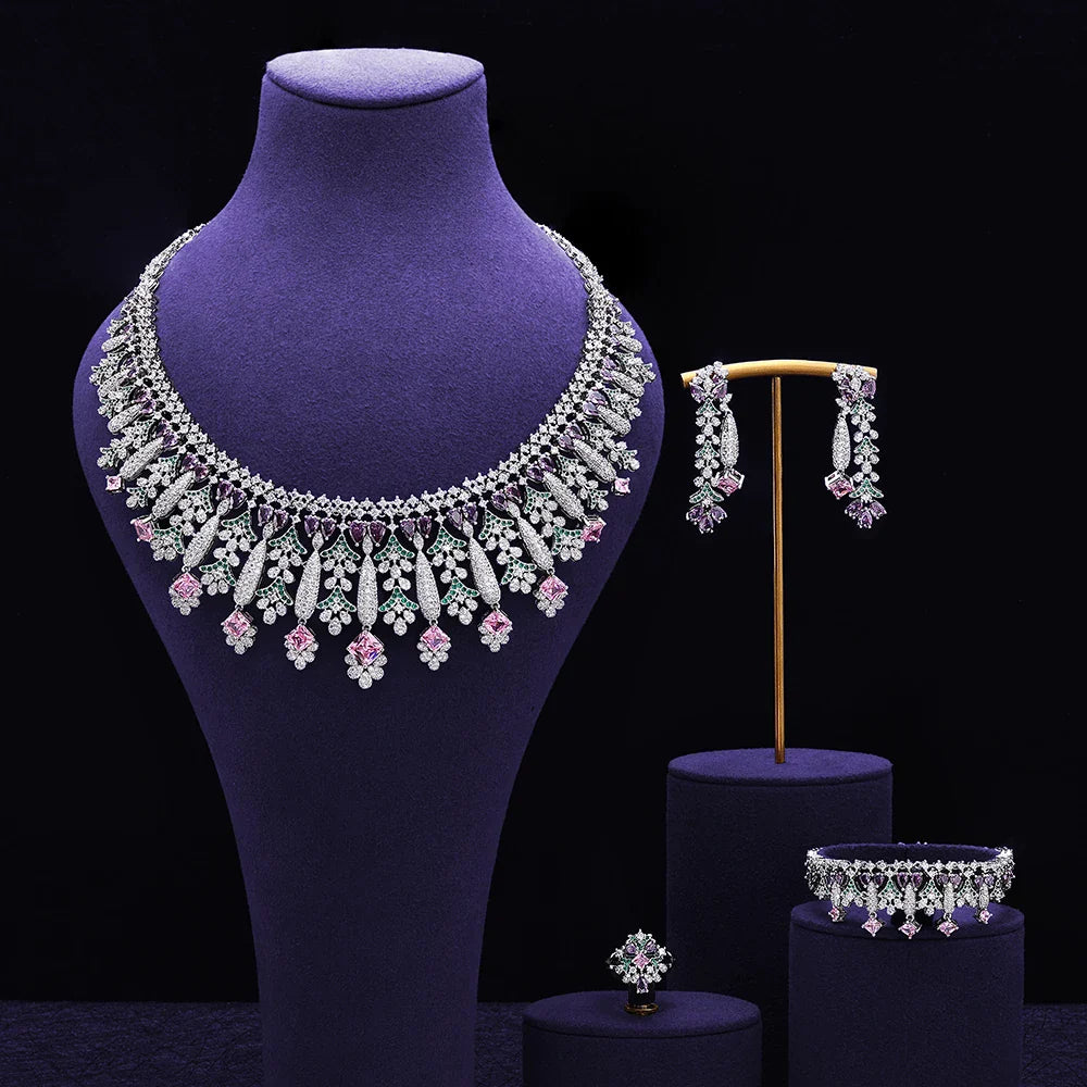 Bridal Zirconia Jewelry Set