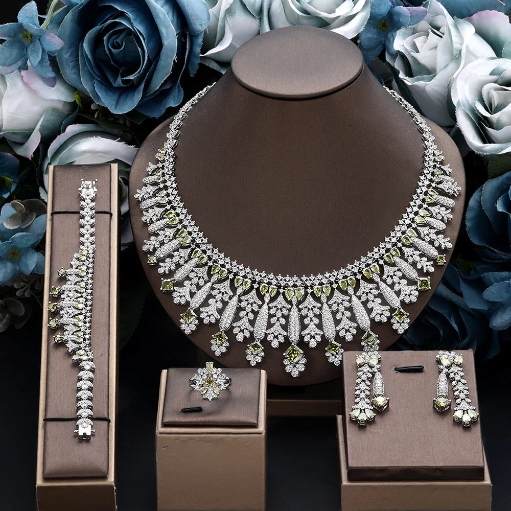 Bridal Zirconia Jewelry Set