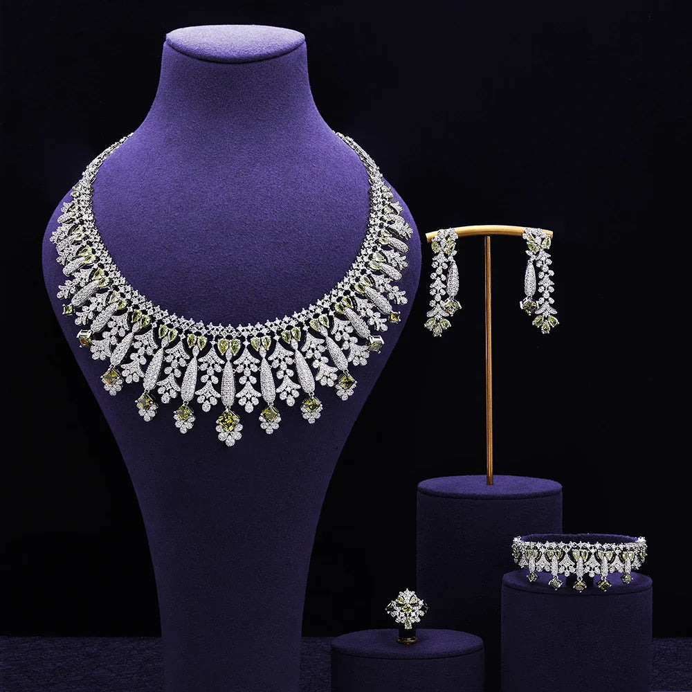 Bridal Zirconia Jewelry Set