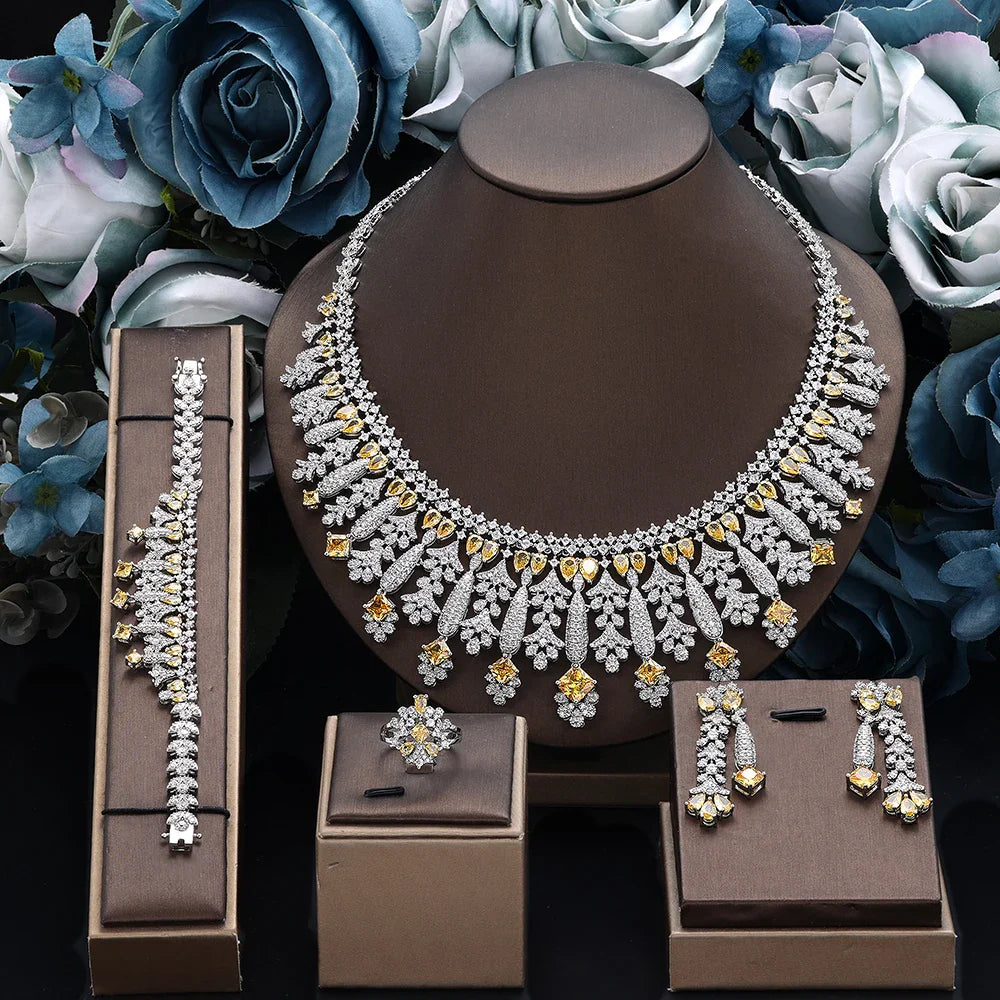Bridal Zirconia Jewelry Set