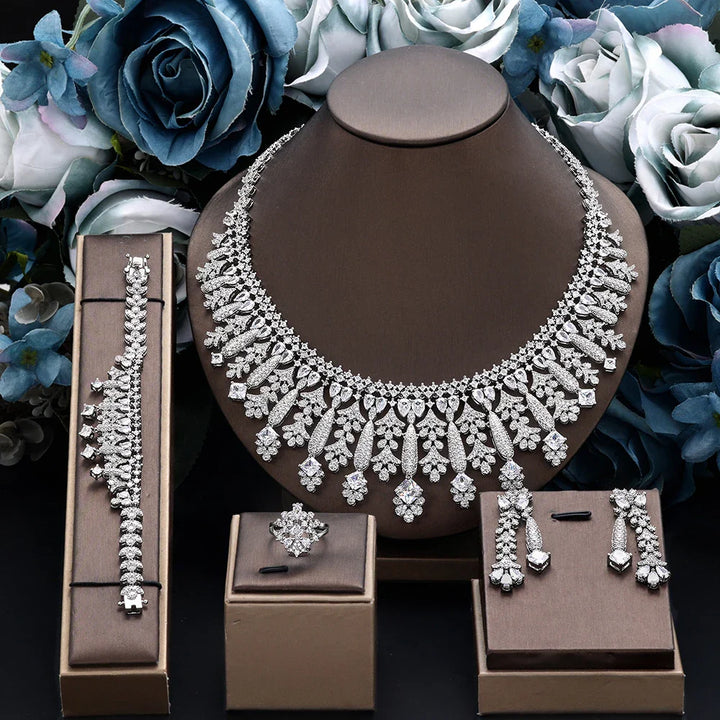 Bridal Zirconia Jewelry Set