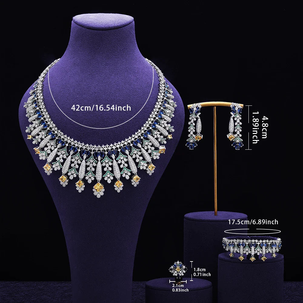 Bridal Zirconia Jewelry Set