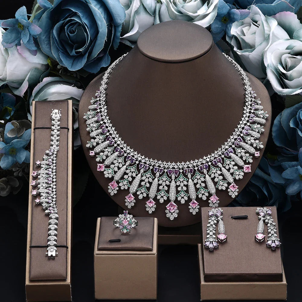 Bridal Zirconia Jewelry Set