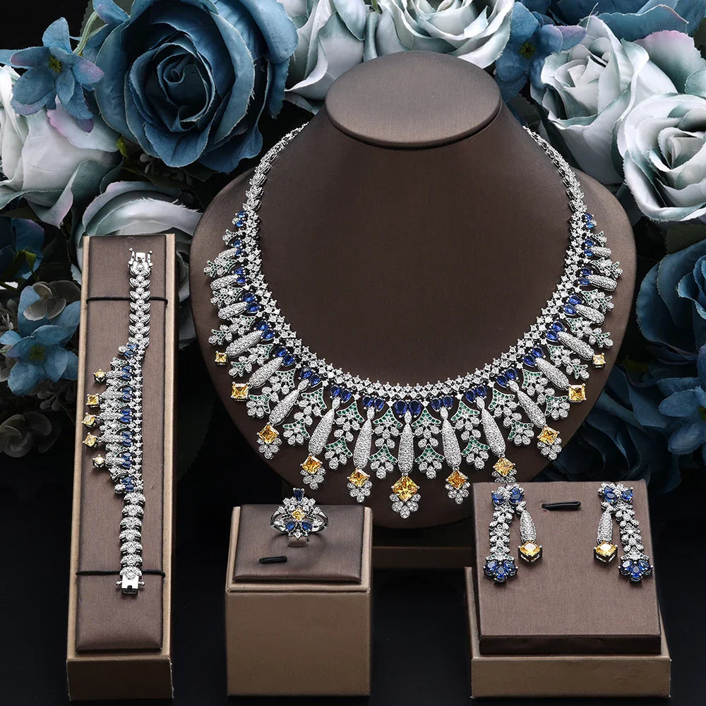 Bridal Zirconia Jewelry Set