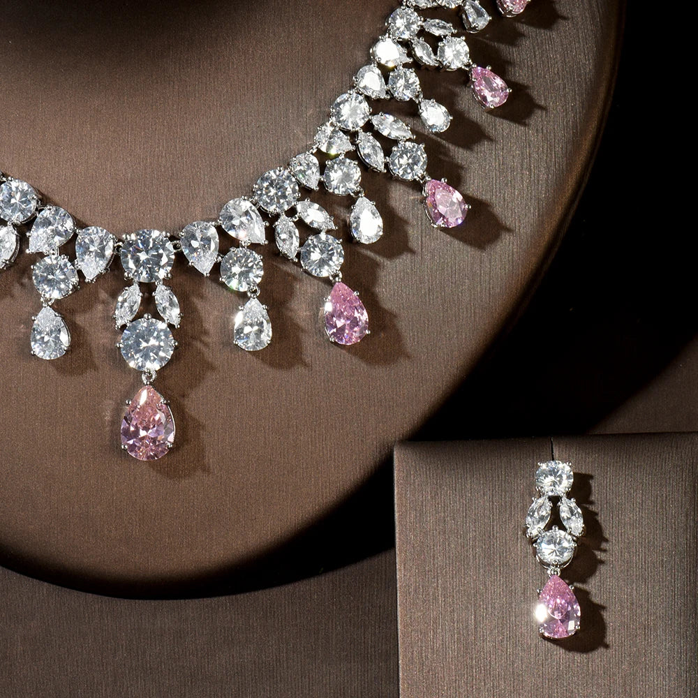 Bridal Zirconia Choker Set