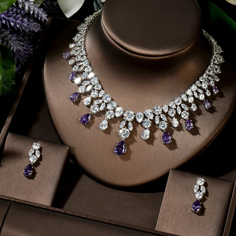 Bridal Zirconia Choker Set