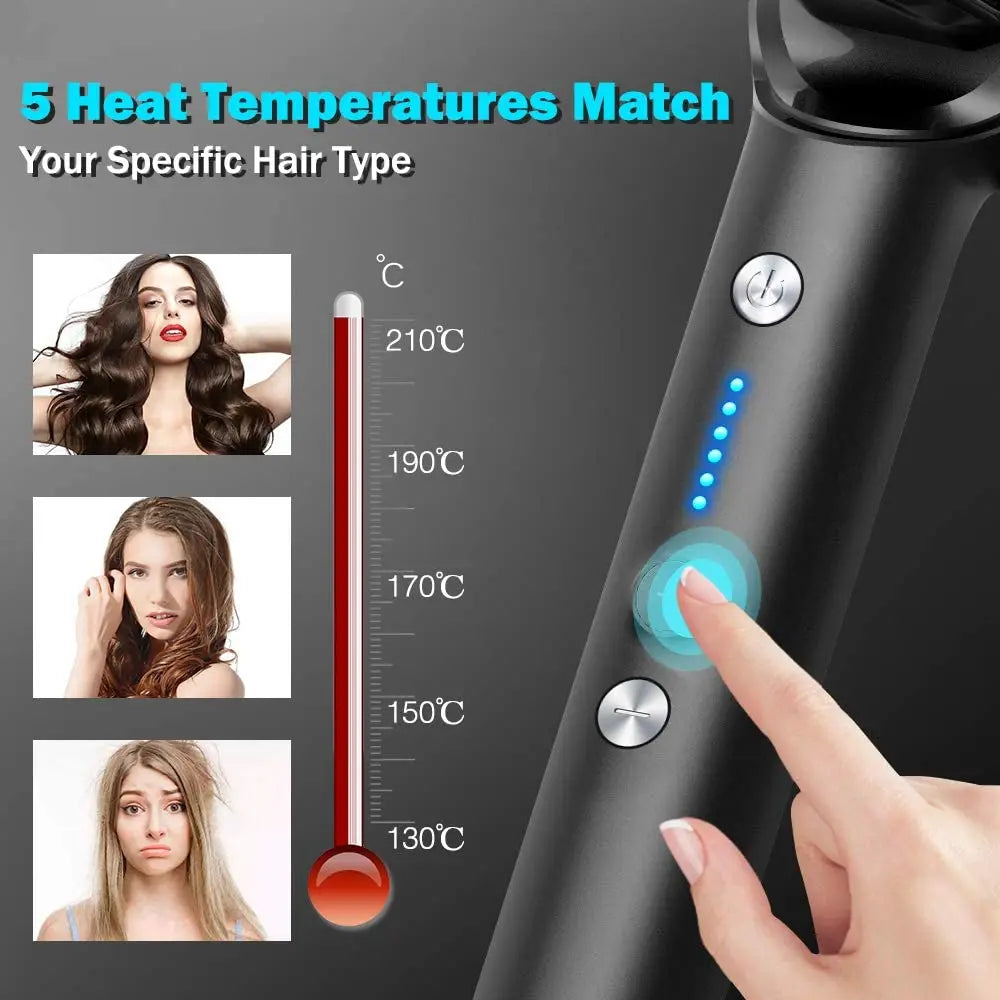 Ionic Hair Straightener Brush Comb