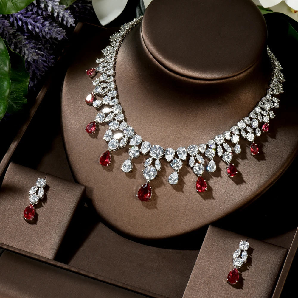 Bridal Zirconia Choker Set