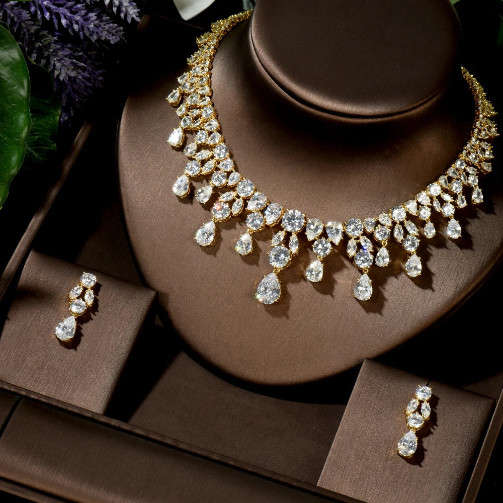 Bridal Zirconia Choker Set