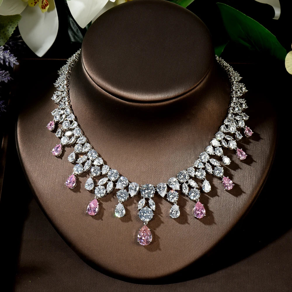 Bridal Zirconia Choker Set