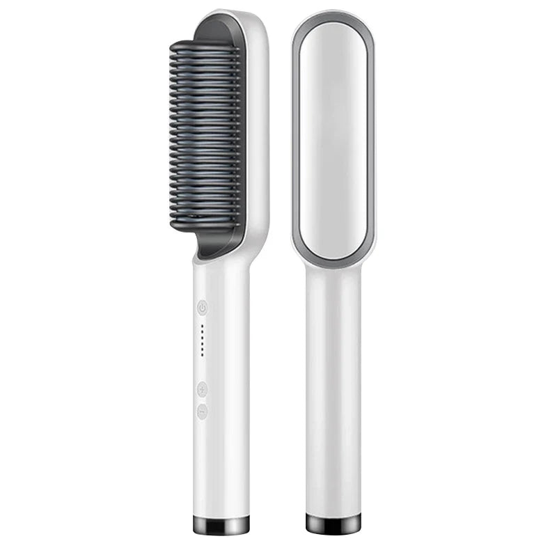Ionic Hair Straightener Brush Comb