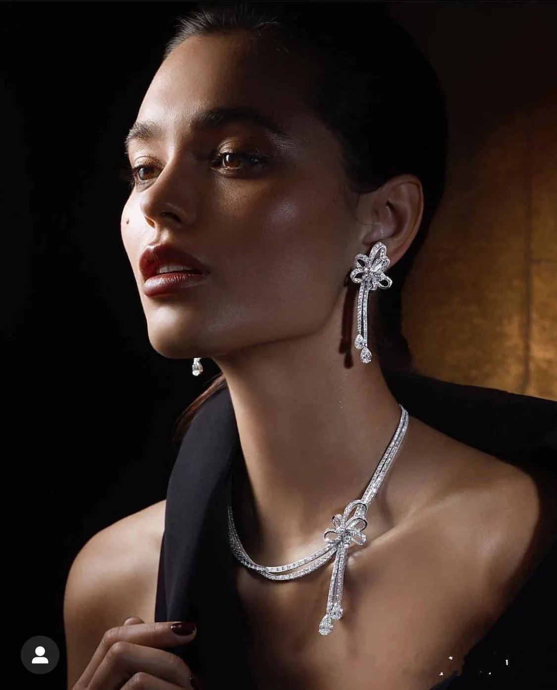 Bridal Zirconia Jewelry Set