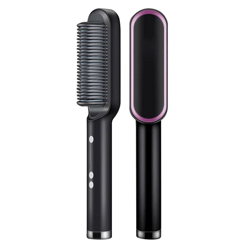 Ionic Hair Straightener Brush Comb