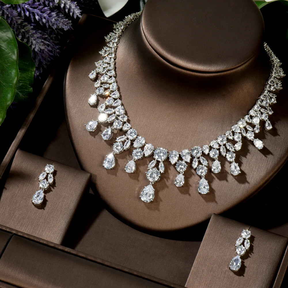 Bridal Zirconia Choker Set