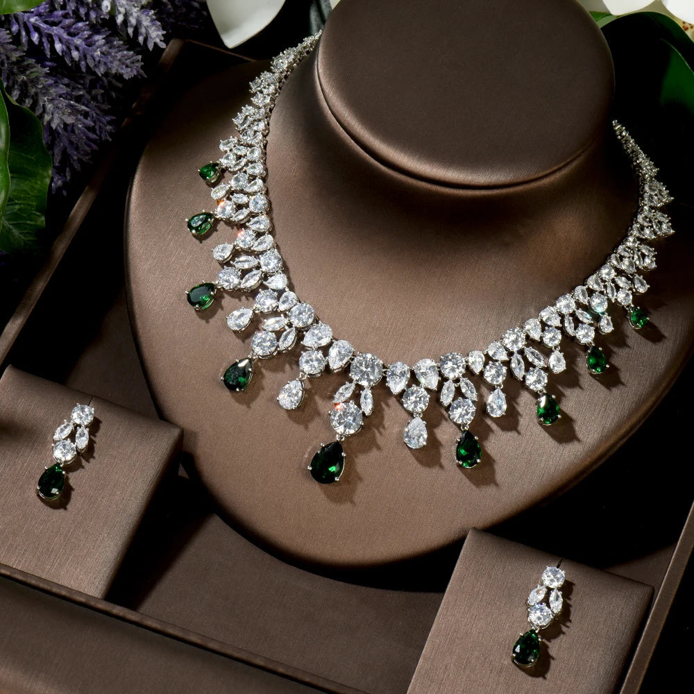 Bridal Zirconia Choker Set