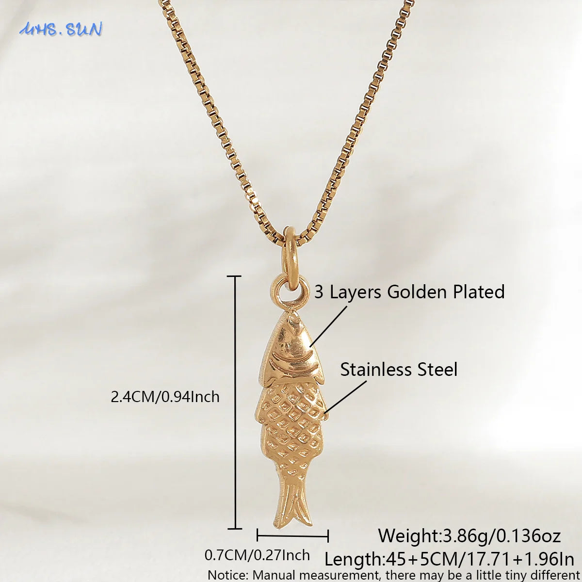 Starfish Shell Pendant Necklace