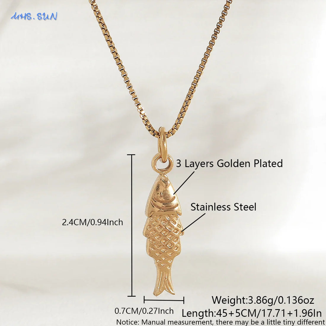 Starfish Shell Pendant Necklace