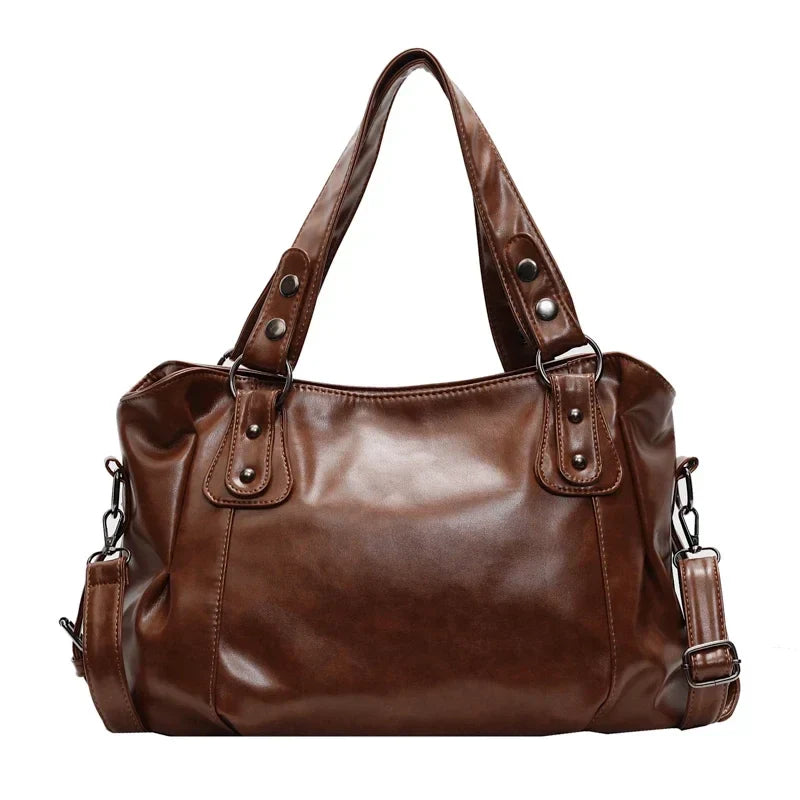Retro Large Capacity Shoulder Bag