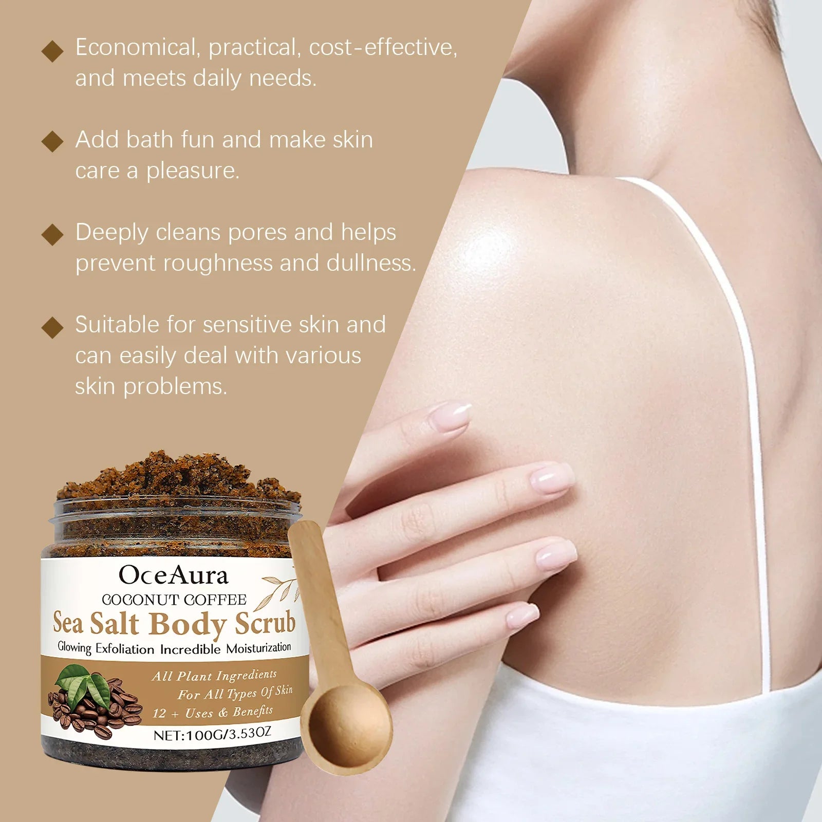 Korean Exfoliating Body Scrub Cream