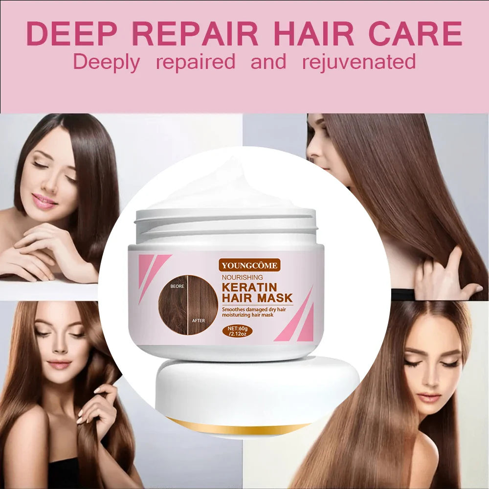 Keratin Collagen Hair Repair Mask