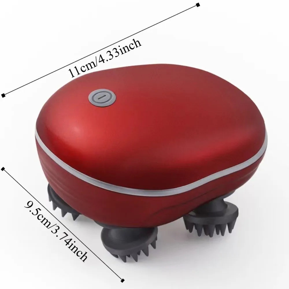 Electric Scalp Head Massager Device