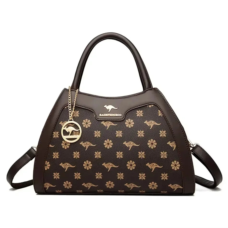 Large Capacity Leather Shoulder Bag