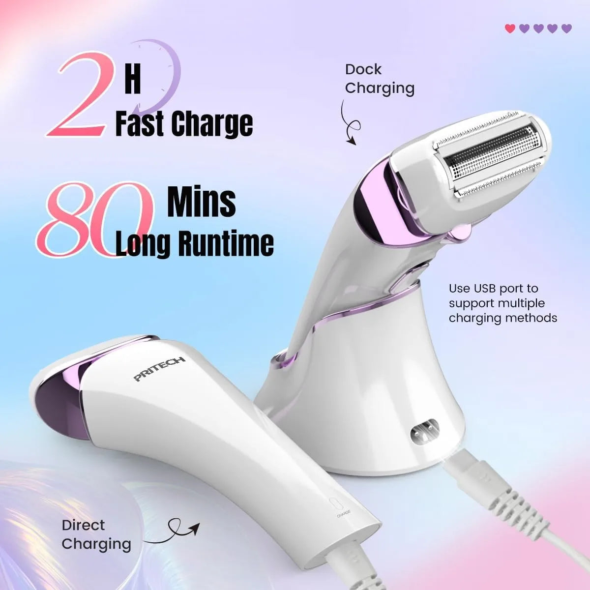 Rechargeable Hair Removal