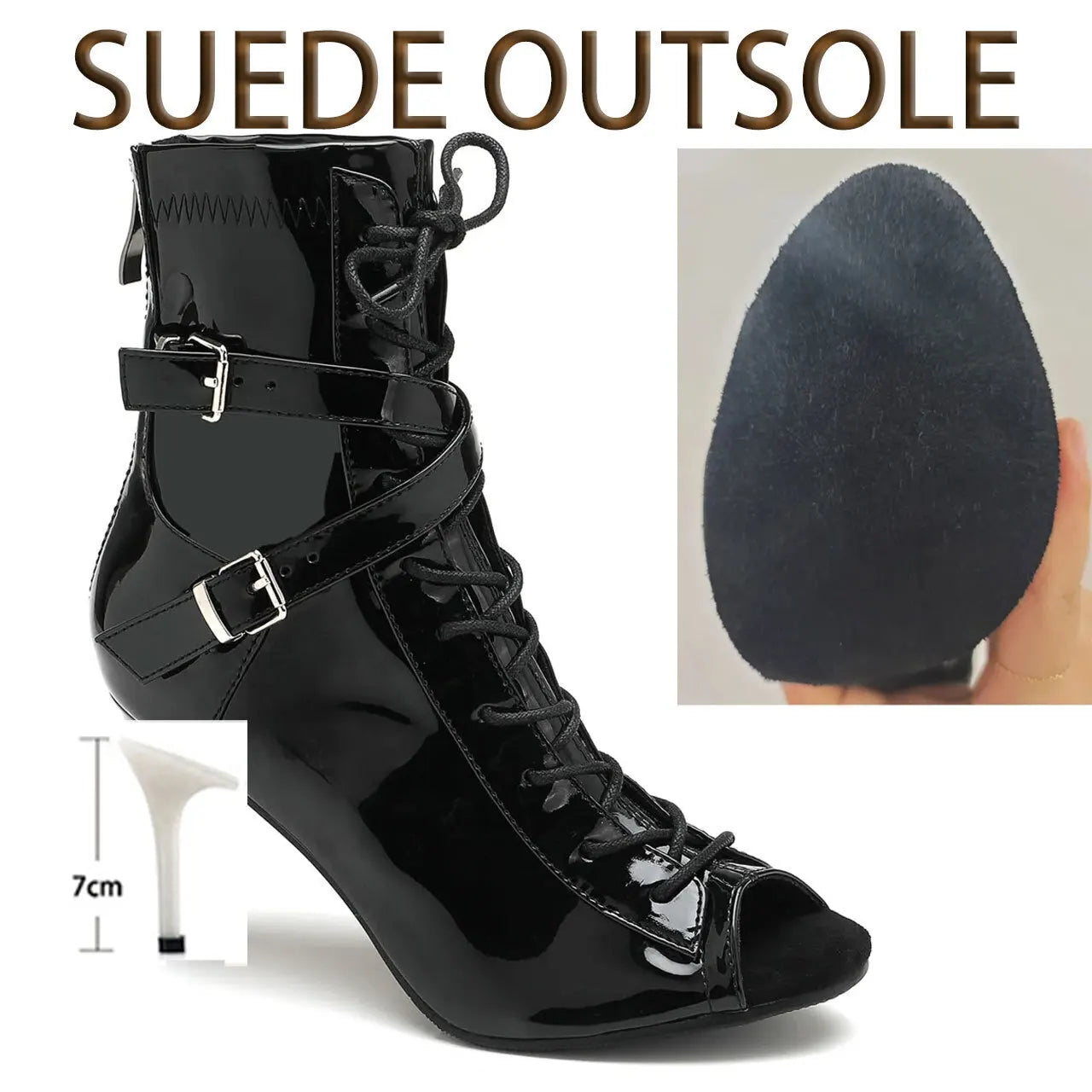 Thin Heel Dance Sandals Women