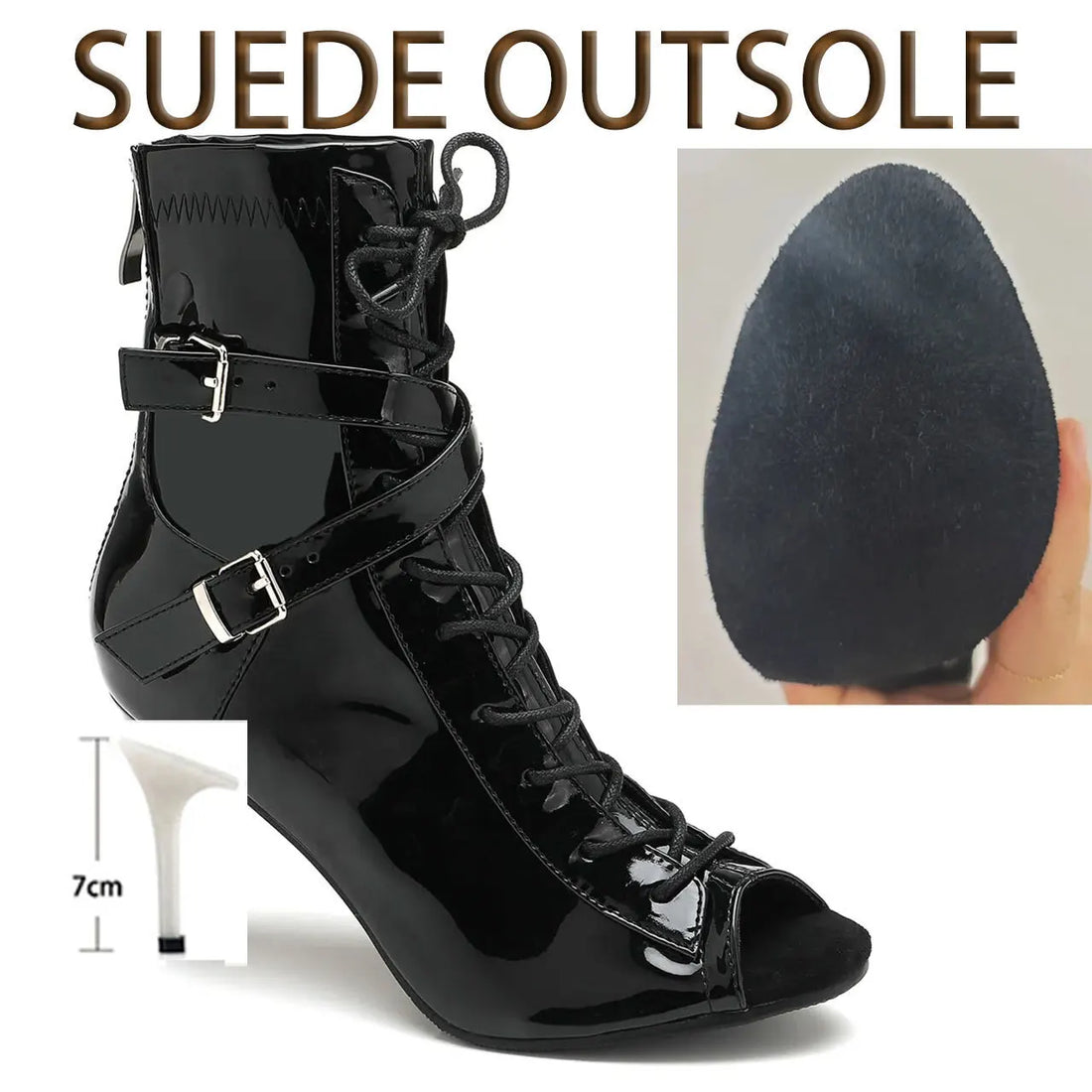 Thin Heel Dance Sandals Women