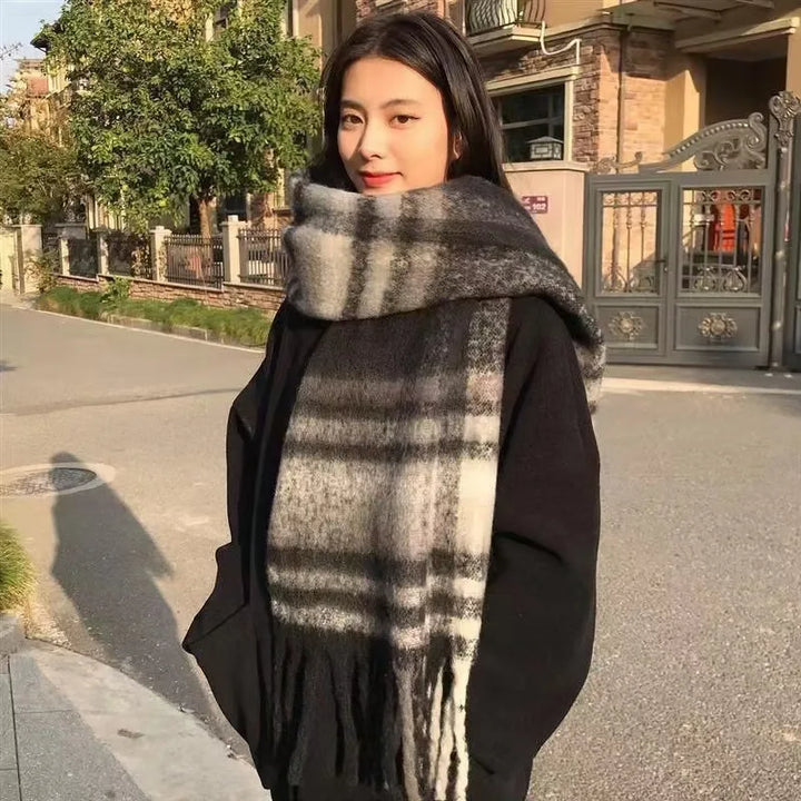 Warm Cashmere Winter Scarf Women