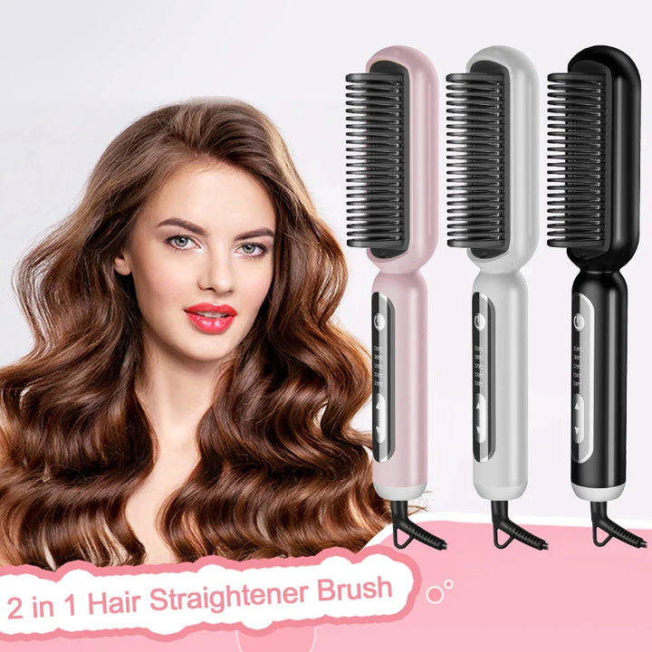 Fast Heating Hair Straightening Comb