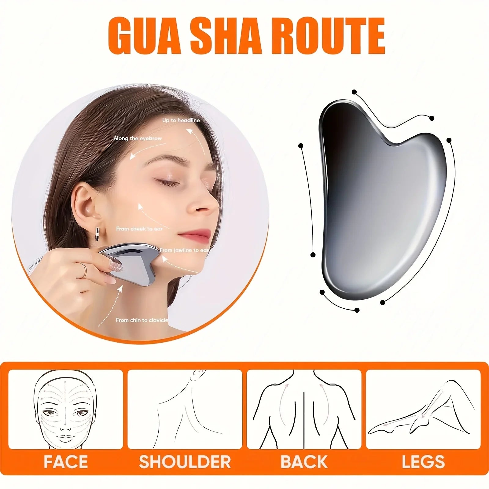 Stainless Steel Gua Sha Tool