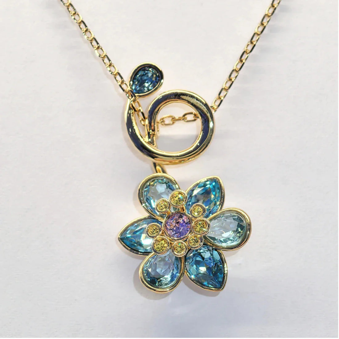Flower Crystal Jewelry Set