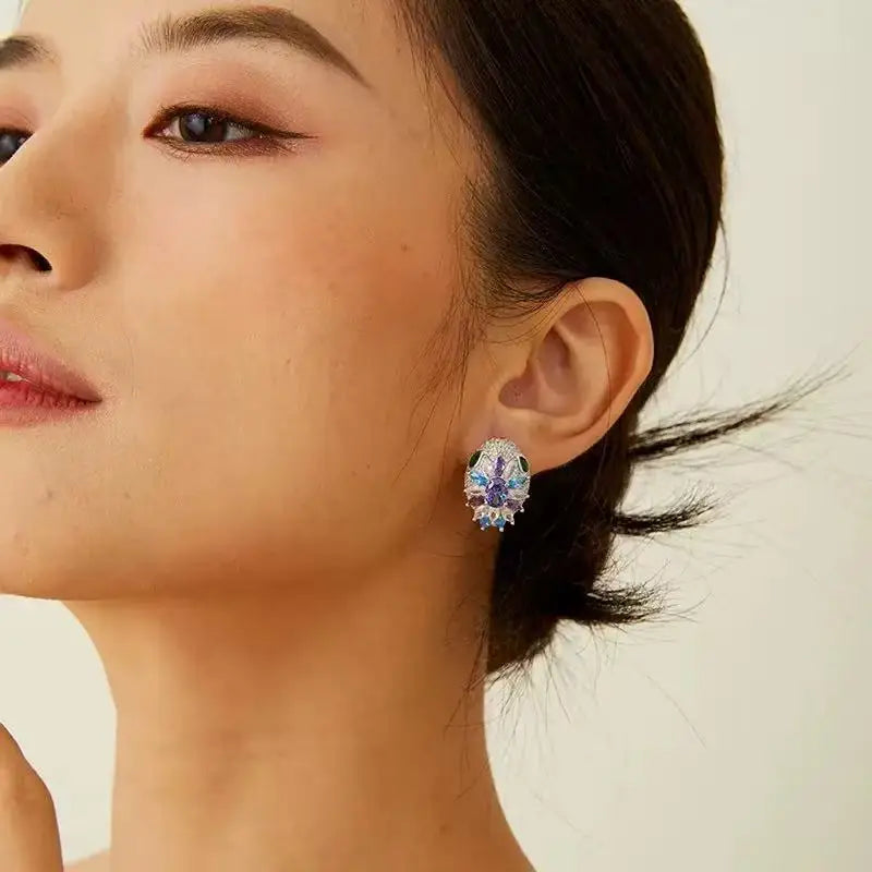 Snake Shape Zircon Jewelry Set