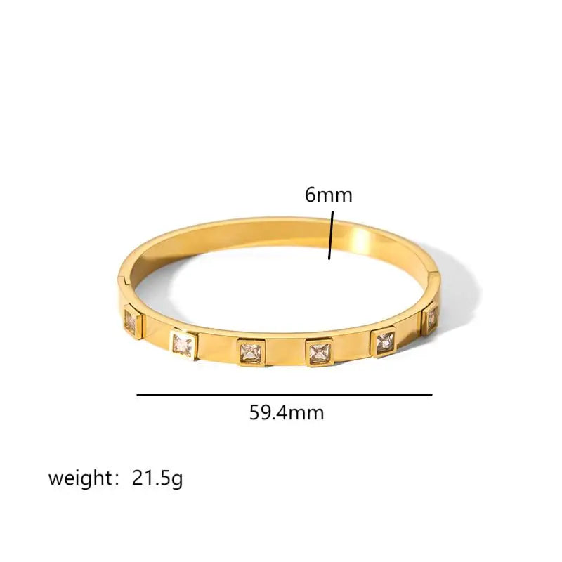 Rhinestone Pendant Jewelry Set Women