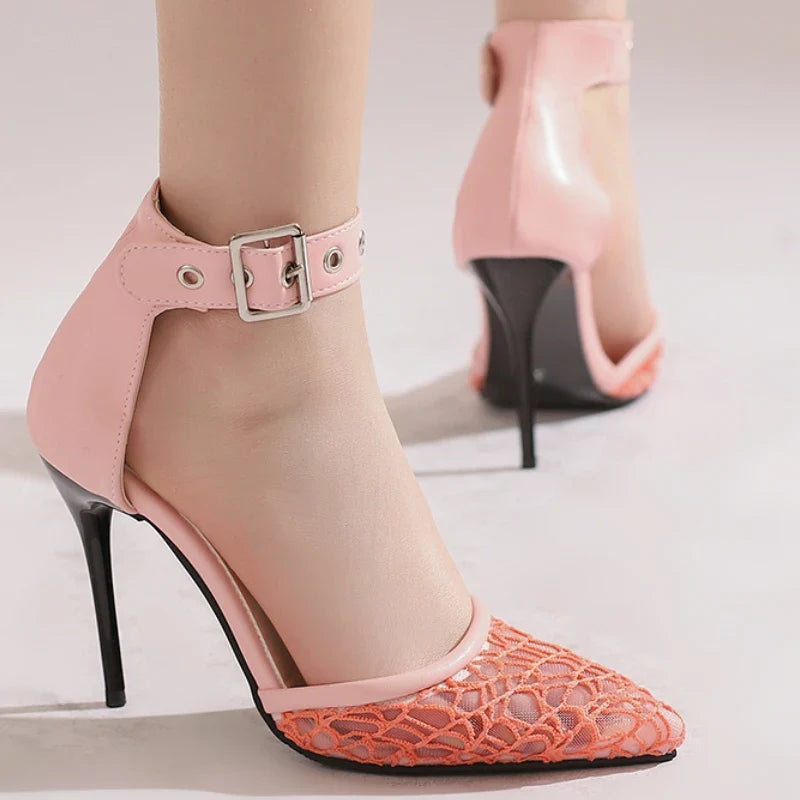 Pointed Toe High Heel Pumps