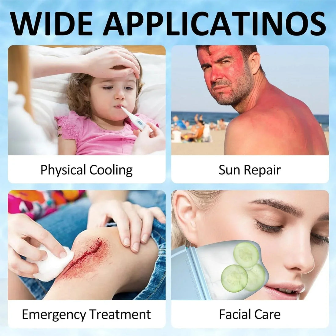 Ice Roller Facial Massage Tool