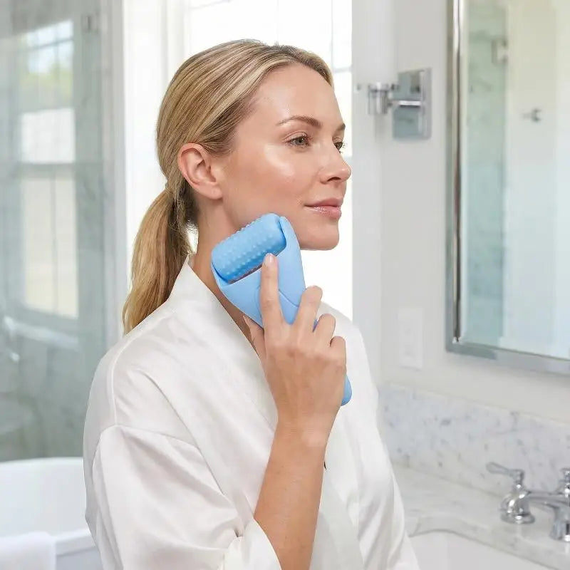 Double Roller Cooling Face Massager