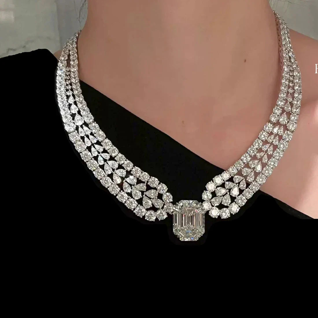 Crystal Wedding Jewelry Set