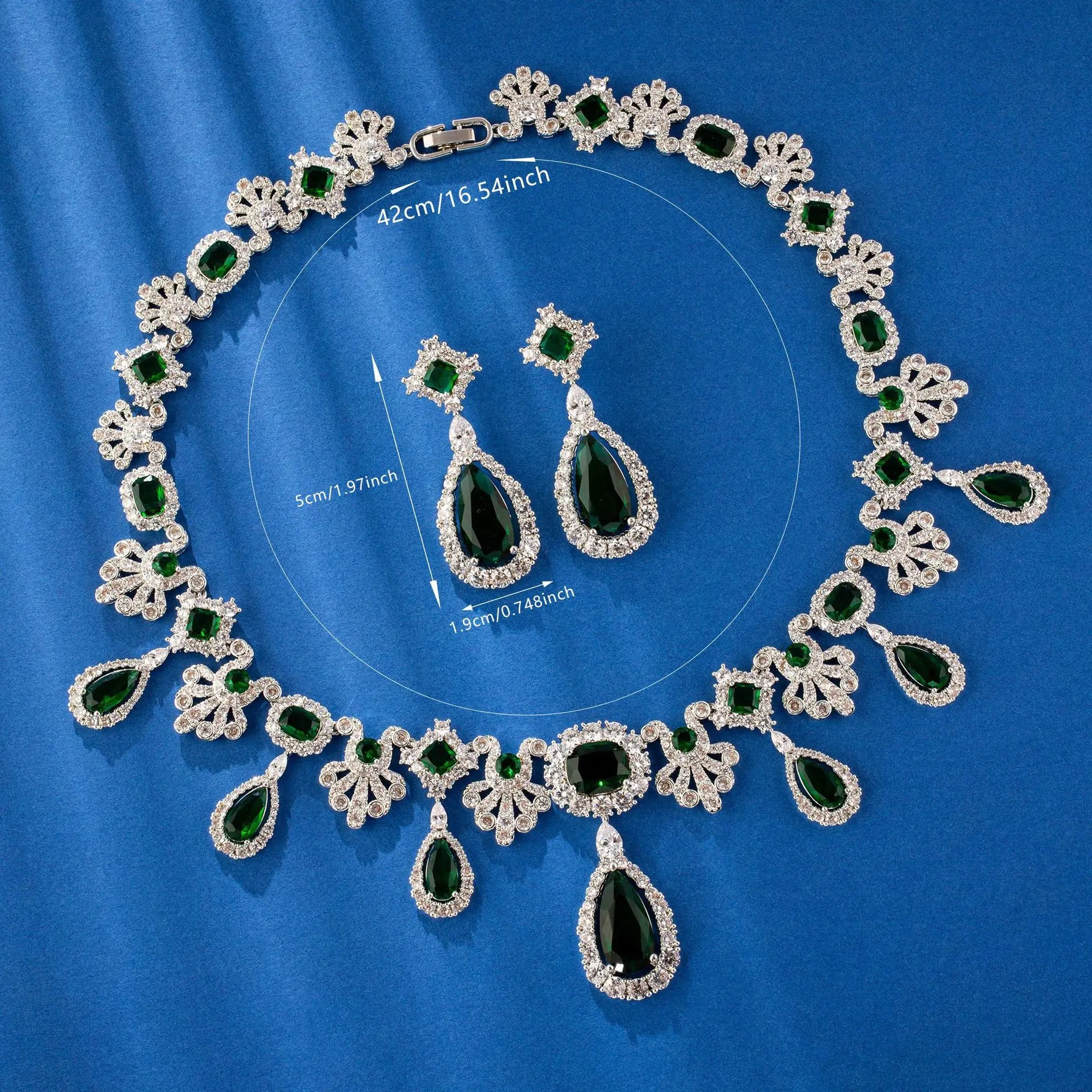 Water Drop Zircon Necklace