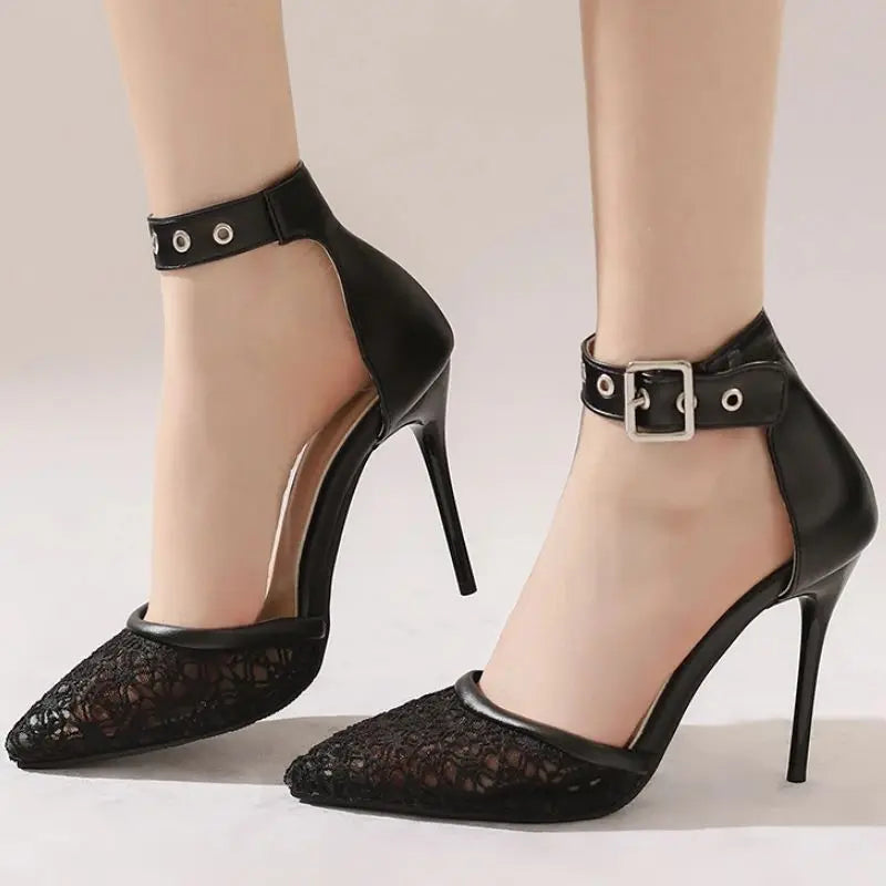 Pointed Toe High Heel Pumps