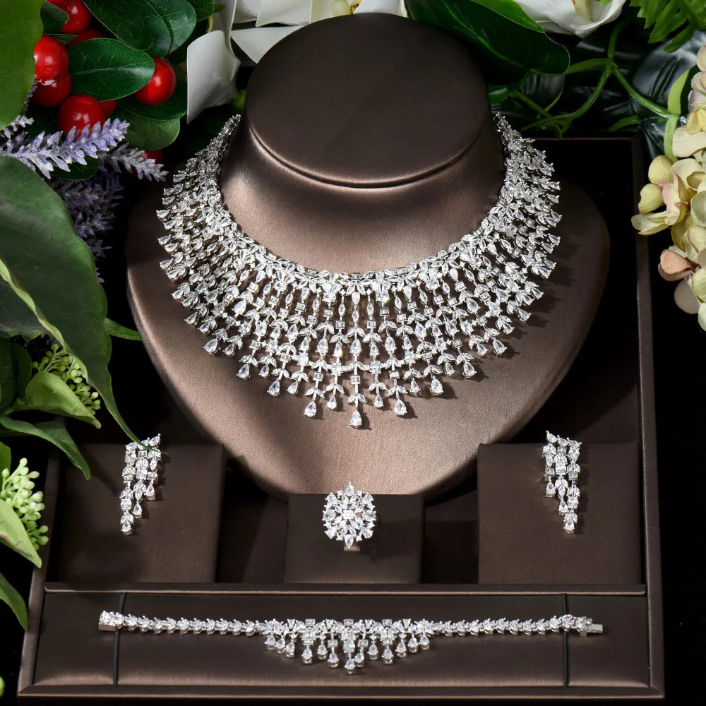Bridal Zirconia Jewelry Set