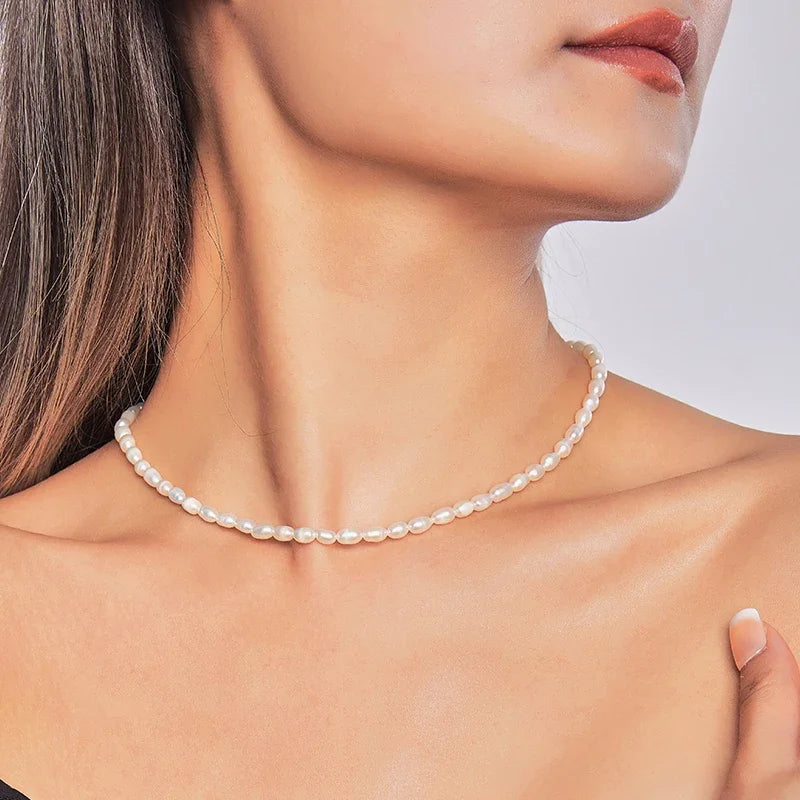 Freshwater Pearl Chain Necklace