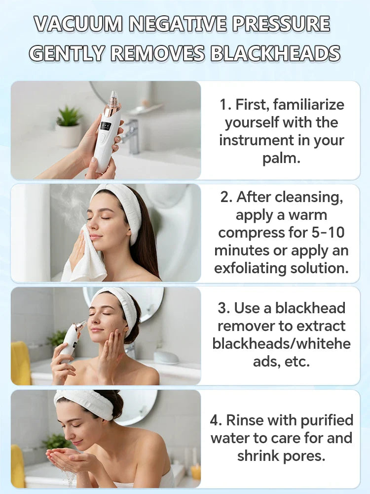 Electric Blackhead Remover Vacuum Tool