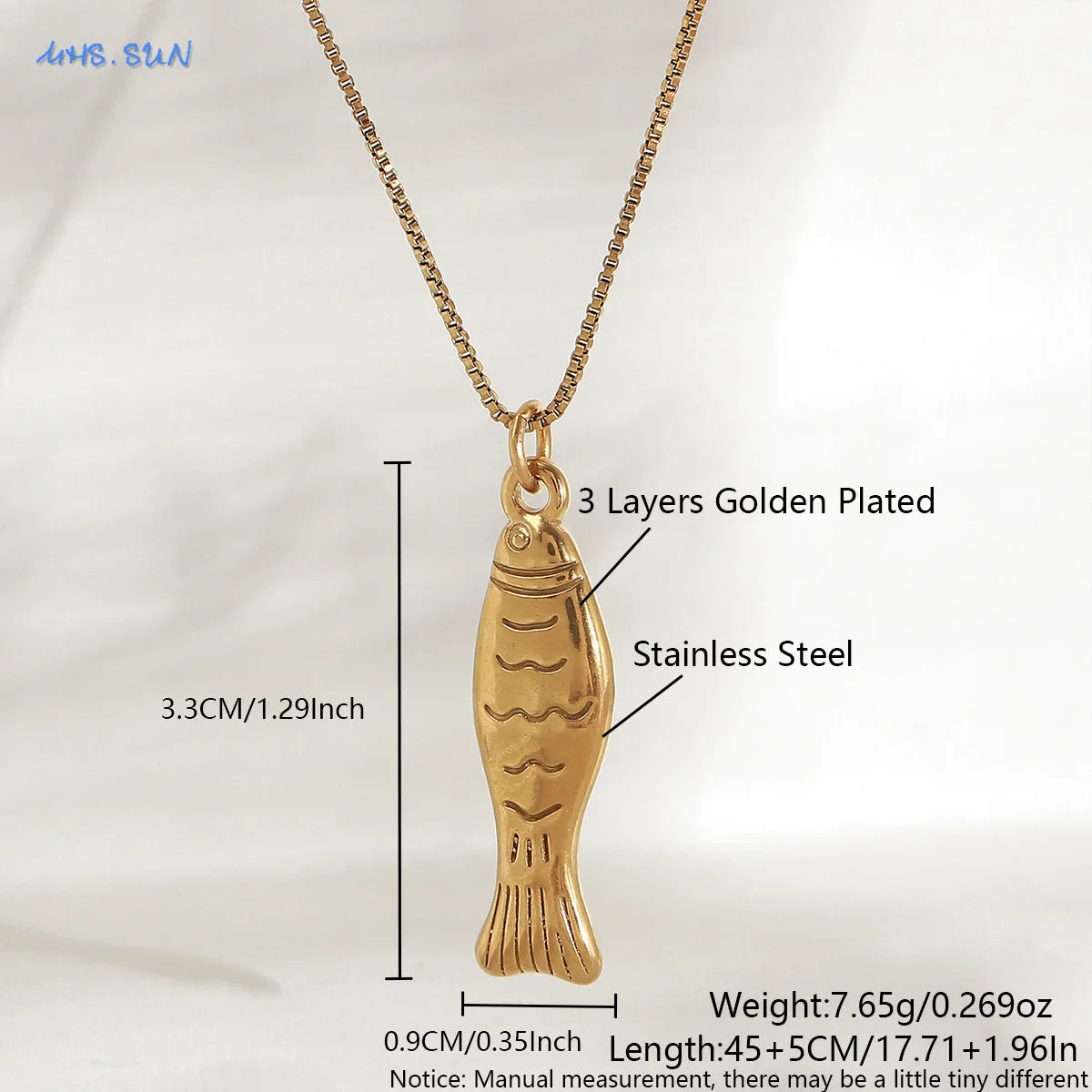 Starfish Shell Pendant Necklace
