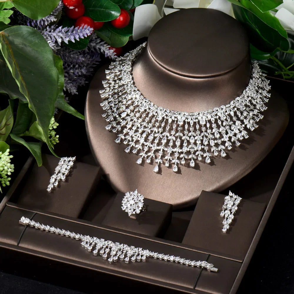 Bridal Zirconia Jewelry Set