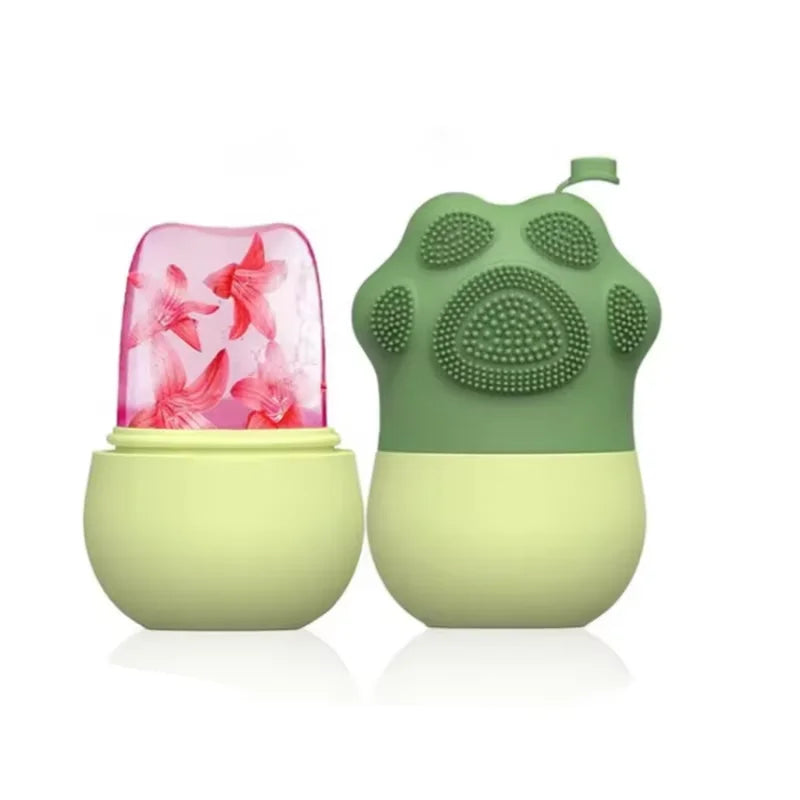 Silicone Ice Roller Face Massager