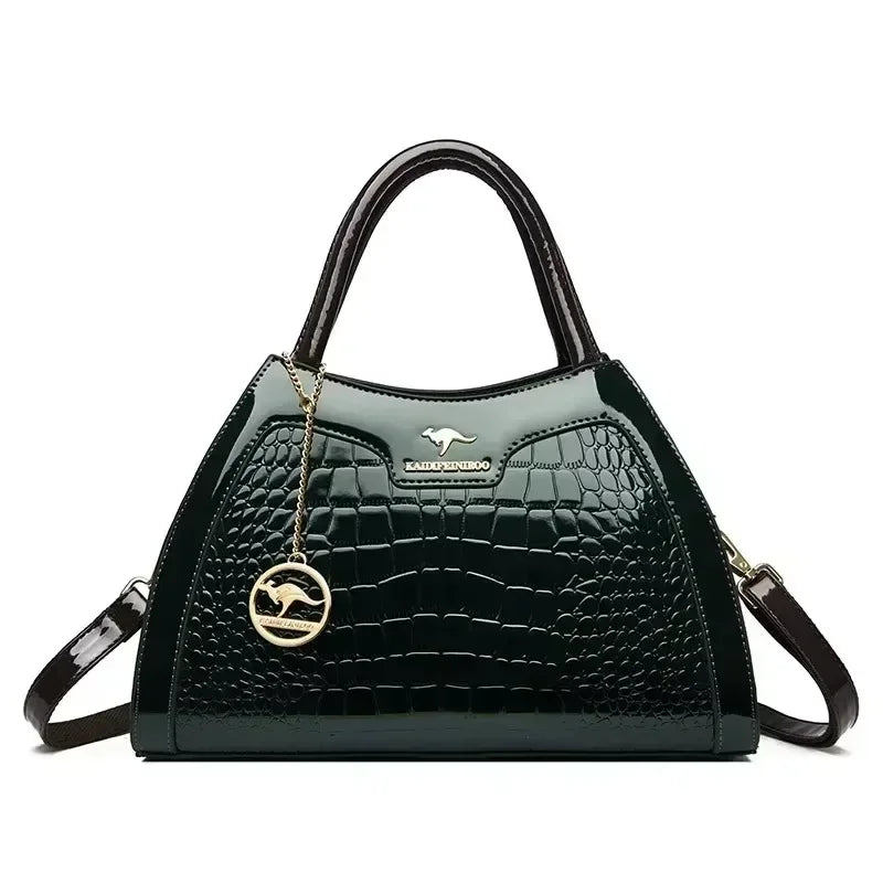 Large Capacity Leather Shoulder Bag
