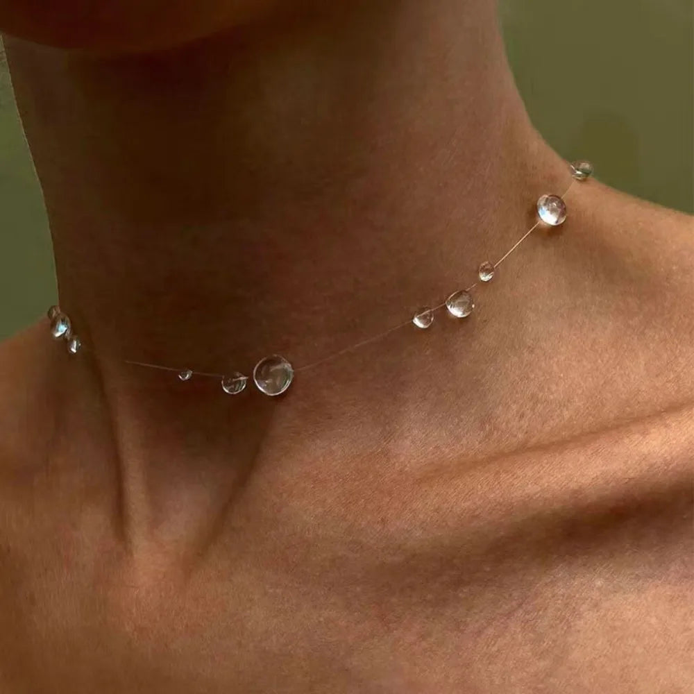 Crystal Tassel Jewelry Set