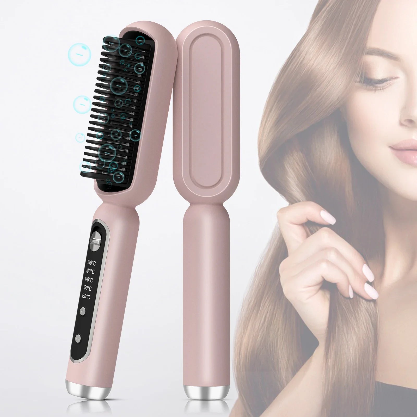 Fast Heating Hair Straightening Comb